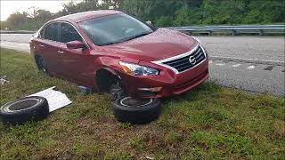 How to Jack a Car on Sand Gravel or Uneven Ground [upl. by Fern884]