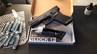 Umarex Glock 17 Gen 5 Airgun Pistol not Airsoft quick video testing Unit of Sir Gerson airgun [upl. by Nahtaoj]