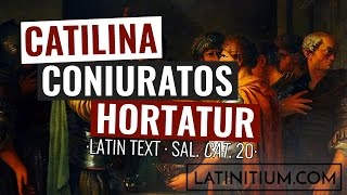 Latin texts – The speech of Catiline  Learn Latin  12 [upl. by Woodley]