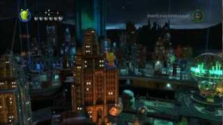 Lego Batman 2 DC Super Heroes freeroam gameplay [upl. by Annaiviv903]