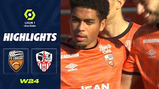 FC LORIENT  AC AJACCIO 3  0  Highlights  FCL  ACA  20222023 [upl. by Ahsiyk]