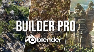 Procedural Building Generators Pack  Builder Pro Blender [upl. by Swiercz]