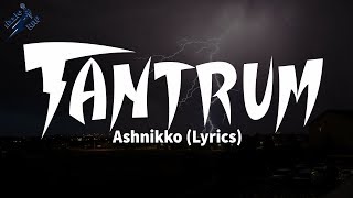 Ashnikko  Tantrum Lyrics [upl. by Unders]