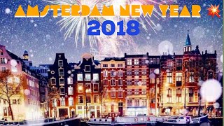 Amsterdam New Year Fireworks 2018 [upl. by Agni]