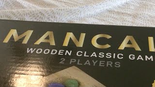 Mancala board game unboxing Please subscribe and share [upl. by Mariken]