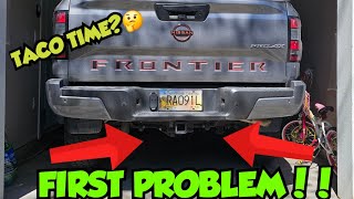 First PROBLEM With My 2023 Nissan FRONTIER Pro4x TIME TO TRADE [upl. by Lustig]