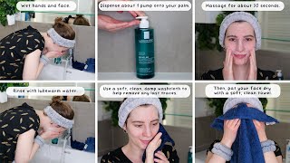 How to use La Roche Posay MicroPeeling Purifying Gel Cleanser [upl. by Ri532]