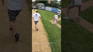 Riley Cornforth smart grab to dismiss Wojcik  Season 7 shorts cricket backyardcricket [upl. by Tobie]