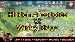 Hidden Anecdotes at Wintry Ridge Social Life Secret Treasure Materials  Draconia Saga [upl. by Colvert677]