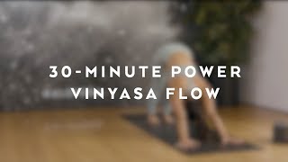 30Minute Power Vinyasa Flow with Briohny Smyth [upl. by Adiraf709]