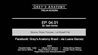 TRILHA SONORA GREYS ANATOMY EP 0401  Rosie Thomas Let Myself Fall [upl. by Sutherland]