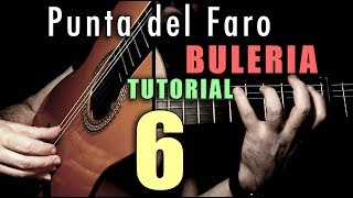 Arpeggio Exercise  25  Punta del Faro Buleria by Paco de Lucia [upl. by Armmat142]