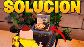 DESTRUYE TOCADISCOS DE PIZZA LAVACEREBROS MALVADOS FORTNITE  Eiva07 [upl. by Sharona]