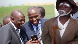 Hilarious Kenyan comedian Arap Uria mimicks Kipchumba Murkomen and William Ruto [upl. by Rheinlander921]