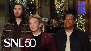 Martin Short and Hozier Want More Decorations for SNLs Christmas Show [upl. by Olimac]