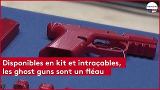 Les ghost guns sont des armes en kit mortels mais intraçables [upl. by Ahtaela]