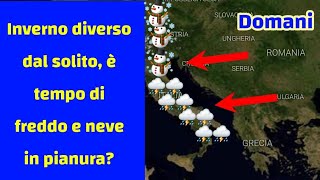 METEO  ARRIVA LA NEVE ABBONDANTISSIMA IN PIANURA QUESTA È LA DATA CONFERMATA [upl. by Nehttam40]