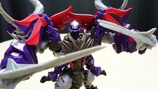 Transformers Age of Extinction Deluxe SLUG EmGos Transformers Reviews N Stuff [upl. by Yroggerg92]