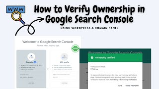 How To Verify Website Ownership Google Search Console in 2023 🔥 Step By Step Guide in 4 Minutes [upl. by Ai762]