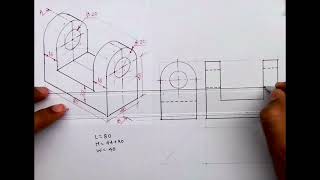 How to draw Section orthography [upl. by Irab]