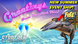 RETURN TO RISA  EARN THE NEW T6 VOVIN OBELISK CARRIER  SUMMER EVENT STAR TREK ONLINE [upl. by Eiaj793]