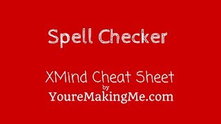 Spell Checker  XMind  Business Toolbox [upl. by Benny]