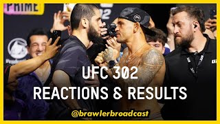 UFC 302 Islam Makhachev vs Dustin Poirier Reaction amp Results [upl. by Crawley]