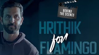 Exclusive  Behind The Scenes Flamingo Health X Hrithik Roshan TVC  Par Hum Kabhi Haar Nahi Maante [upl. by Bowles]