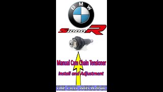 shorts BMW S1000R S1000RR Manual Cam Chain Tensioner Installing and Adjustment [upl. by Enirehtahc]