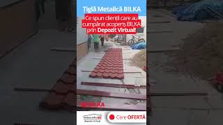 Tigla metalica Bilka  ce spun clientii [upl. by Ivory]