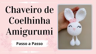 Coelhinha Amigurumi tutorial passo a passo 🐰 🎀 33 [upl. by Alegre]