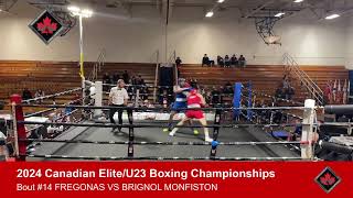 Canadian Nationals Boxing EliteU23 Nov 21st 7 pm [upl. by Htnnek209]