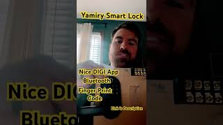 Best Smart Lock 2024 Lets Review Yamiry Smart Lock [upl. by Martinez524]