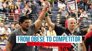 From 600lbs to JiuJitsu tournament [upl. by Harras101]