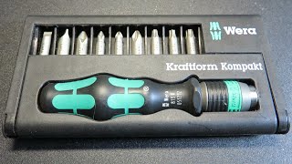 WERA KRAFTFORM 813 R KOMPAKT 10 [upl. by Ahsiem]