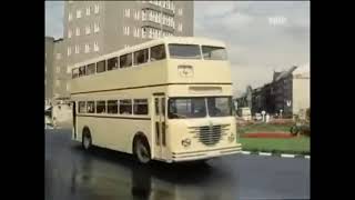 Autobus Büssing D2U vo filme Drei Mann auf einem Pferd 1957 [upl. by Jandy860]