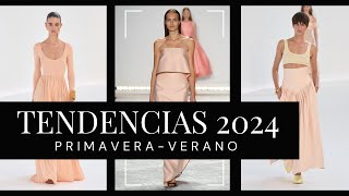 TENDENCIAS DE MODA PRIMAVERA VERANO PARA MUJER 2024 [upl. by Arvo]