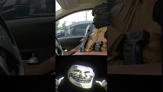 blud trying steal his car REBORN  troll face meme credits BangTampue [upl. by Enenaej]