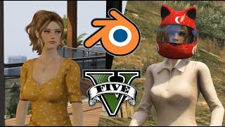 GTA V  Ped Modding Tutorial  Adding props and alternative outfits with Sollumz [upl. by Ynohtnanhoj]