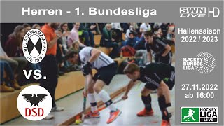 27112022  Hallenhockey  1 Bundesliga  Herren  SWN vs DSD  LIVESTREAM [upl. by Hgielsa780]