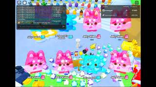 Opening 100 Exclusive Eggs in Pet Simulator 99 Thank you TeraBrite [upl. by Prinz]