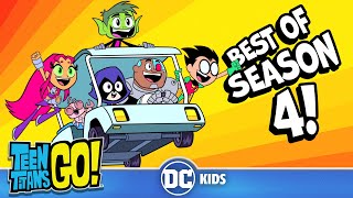 MELHORES Momentos da 4ª Temporada Parte 2  Teen Titans Go em Português 🇧🇷  DCKidsBrasil [upl. by Dranyar142]