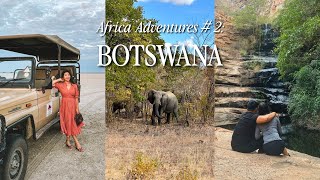 Crossing Into Botswana 🇧🇼  Kalahari Sunsets Wild Elephants amp Super Cheap Eats TRAVEL VLOG 2 [upl. by Mcclelland704]