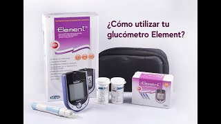 Glucómetro Element en 3 sencillos pasos [upl. by Kallick]