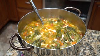 Italian Grandma Makes Minestrone Soup [upl. by Mick]