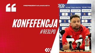 KONFERENCJA PRASOWA PO MECZU RESOVIA  LECH POZNAŃ [upl. by Ishmael277]