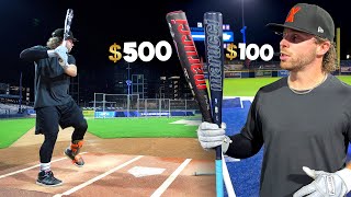 500 BAT vs 100 BAT  2025 Marucci BBCOR Baseball Bat Review [upl. by Chouest]