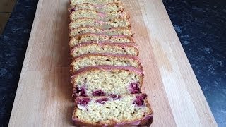 Weight Watchers Recipe Lemon amp Raspberry Drizzle Cake [upl. by Anerhs564]