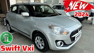 New 2024 Maruti Suzuki Swift Vxi Cng Review  Price and Mileage  swift vxi new model 2024 [upl. by Aramal]