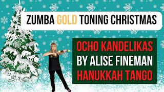 Zumba Gold Toning  Ocho Kandelikas Hanukkah Tango [upl. by Eugenides]